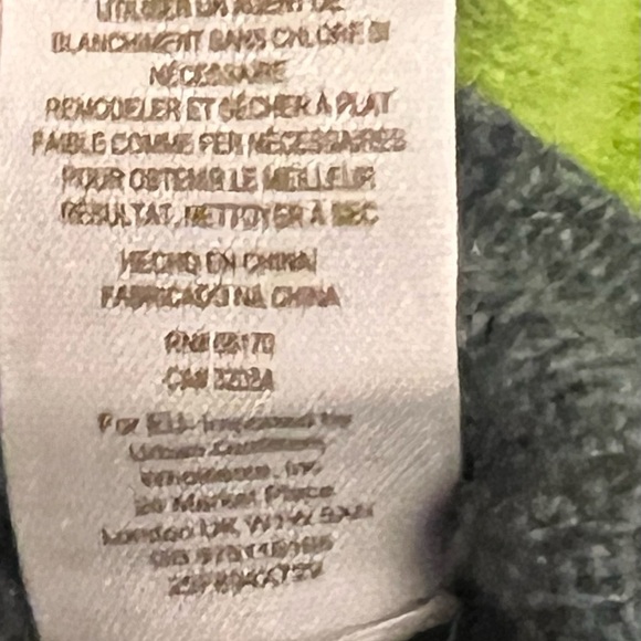 FP Beach Womens Small Gray Colorblock Merino Wool Blend Sweater - Picture 6 of 6